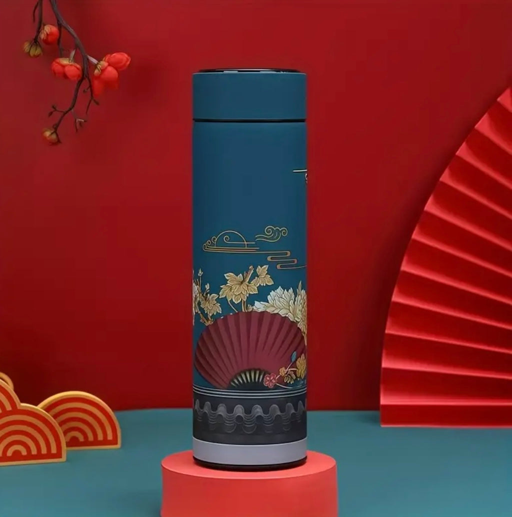 Smart Insulated Bottle with LED
Display - 500 ml in Stainless Steel, Real-Time Temperature